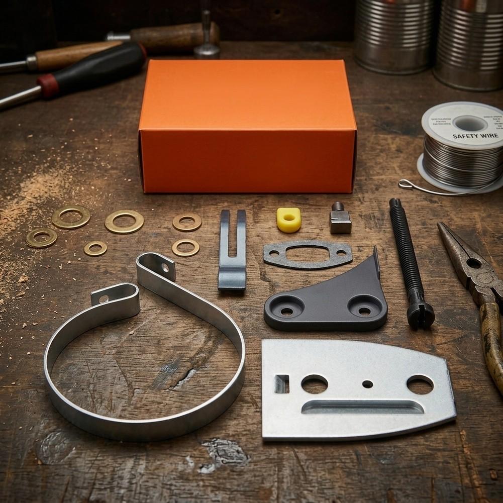 Chainsaw Brake Band & Gasket Kit Compatible With Models 503152101 501768801 Garden Tools Replacement Parts