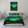 "Starry Night Forest Decor Set" Soft Comfortable Duvet Cover Bedding Set Included 1*Duvet Cover & 2*Pillowcases, gift