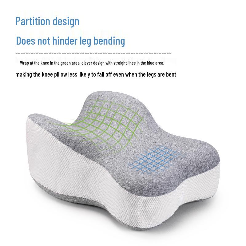 Memory Foam Leg and Knee Support Pillow for Bedridden Patients and Pregnant Women