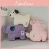 Adorable Rabbit Elephant Dog Stuffed Cushion For Bedroom Sofa Decor Plush Toy