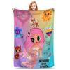 KAROL G Tropicoqueta Flannel Blanket Autumn Warm Bedding Throws for Kids Adult Home Decor Fashion Bedspread Sofa Bed Cover