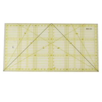 Acrylic Quilt Ruler DIY Precise Scale Transparent Quilting Ruler for Sewing Measuring Patchwork