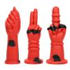 Vedel silikoonist fantaasia dildo - BDSM fistingu treener, anaalkork meestele/naistele, täiskasvanute seksmänguasi (Mitmed kujundid/suurused)"
