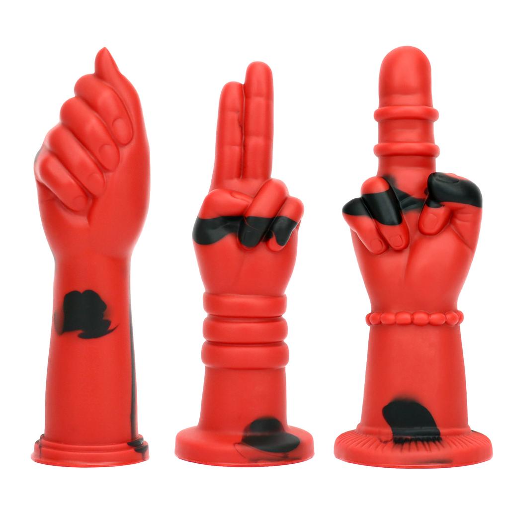 Vedel silikoonist fantaasia dildo - BDSM fistingu treener, anaalkork meestele/naistele, täiskasvanute seksmänguasi (Mitmed kujundid/suurused)"