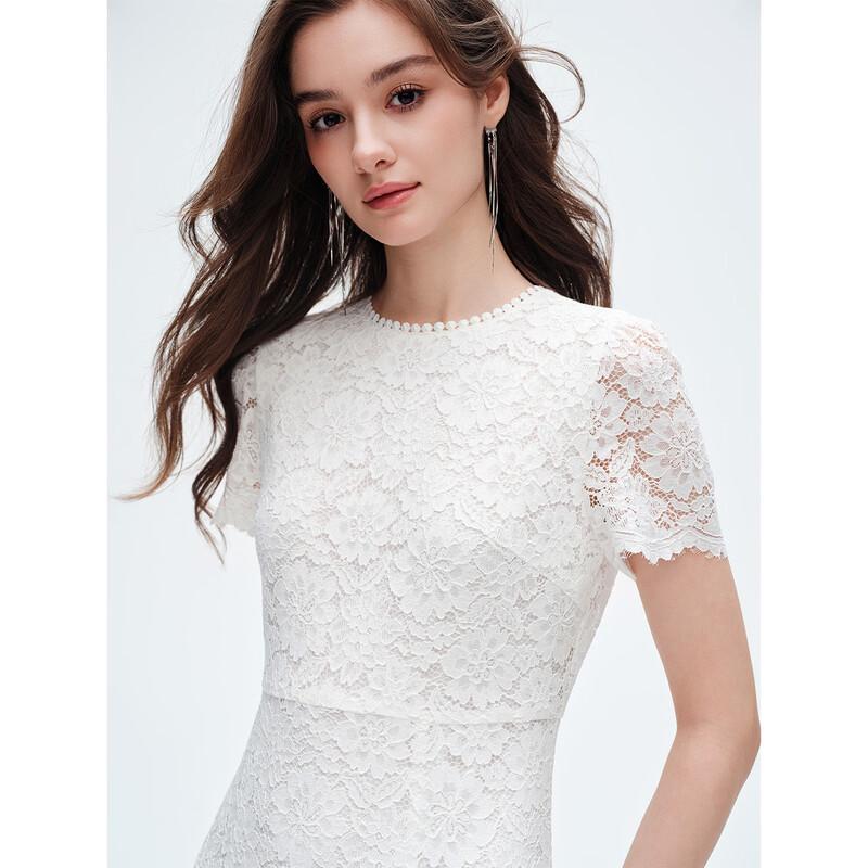 GIOVANNI VALENTINO Women's Lace A-Line Dress