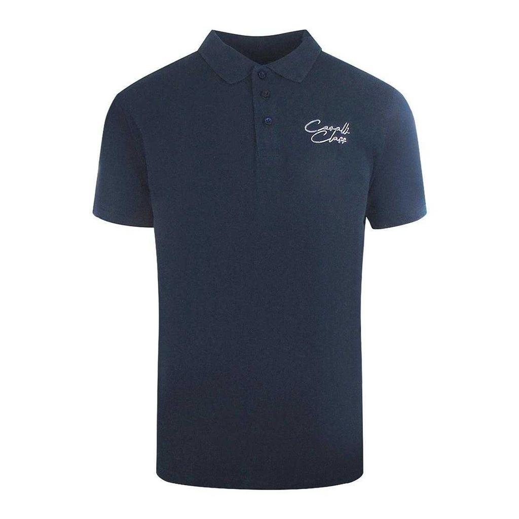 Cavalli Class Unisex Adult Signature Logo Polo Shirt