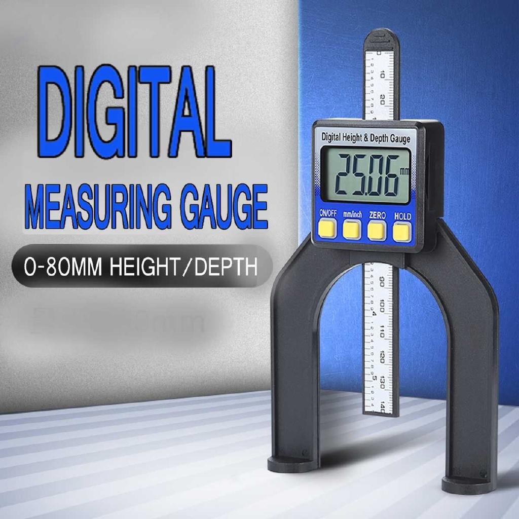 

Цифровой измеритель высоты и глубины, штангенциркуль, линейка, метрическая измерительная деревообрабатывающая машина, настольная пила, инструмент, глубинометр