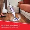 2-in-1 Steam Cleaner POLTI Vaporetto SV440 - Mop or Handheld Cleaner - 11 Accessories Included - Heats Up In 15 Seconds
