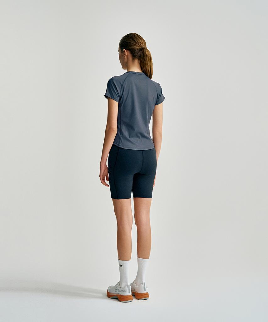 SERGIO TACCHINI W Rib Slim Fit Short Sleeve T-Shirt