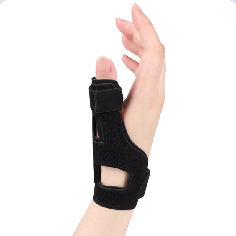 Thumb Brace With Aluminum Sheet Reinforcement Office Protect Wristband Lightweight Adjustable Compression Wristband Ambidextrous