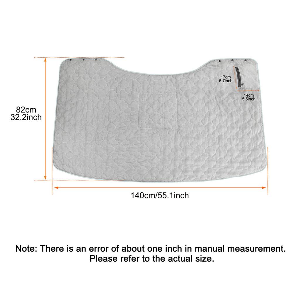 12V Car Heating Blanket Cigarette Plug Travel Throw Blanket Winter Warm Camping Electric Blanket For RV Truck Car Accessories