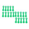 Grease Fitting Caps, Perfect Fitness Zerk Dust Cover Tear Resistant Flexible Silicone for Car(Fluorescent Green (Luminous Version))