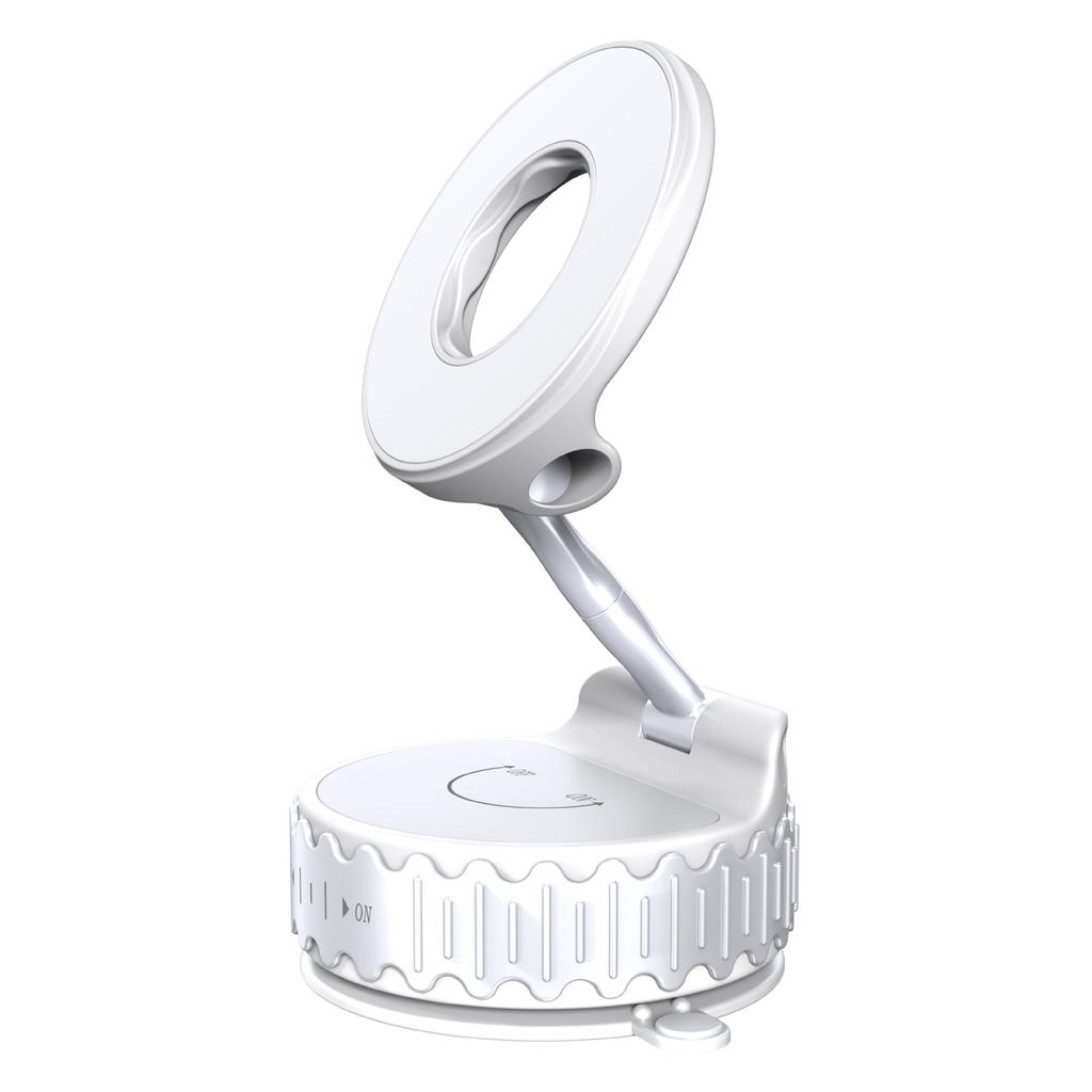 for MagSafe Magnetic Vacuum Car Phone Holder 360° Foldable Dashboard Mount Universal Stand for iPhone Android Navigation