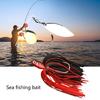 Double Willows Silicone Skirt Spinner Lures Baits Artificial Fishing Baits Swim Jigs  Baits for Freshwater Saltwater