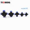 1Pcs Quick pneumatic plastic joint PU pipe butt joint, hose trachea joint,  pneumatic components.Quick plug pneumatic valve