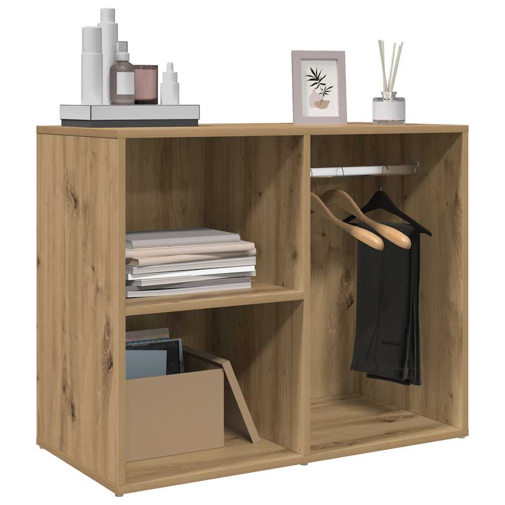 Artisan Oak Ankle Cabinet 31.5 X 15.7 X 25.6 In (L X D X H) Engineered Wood
