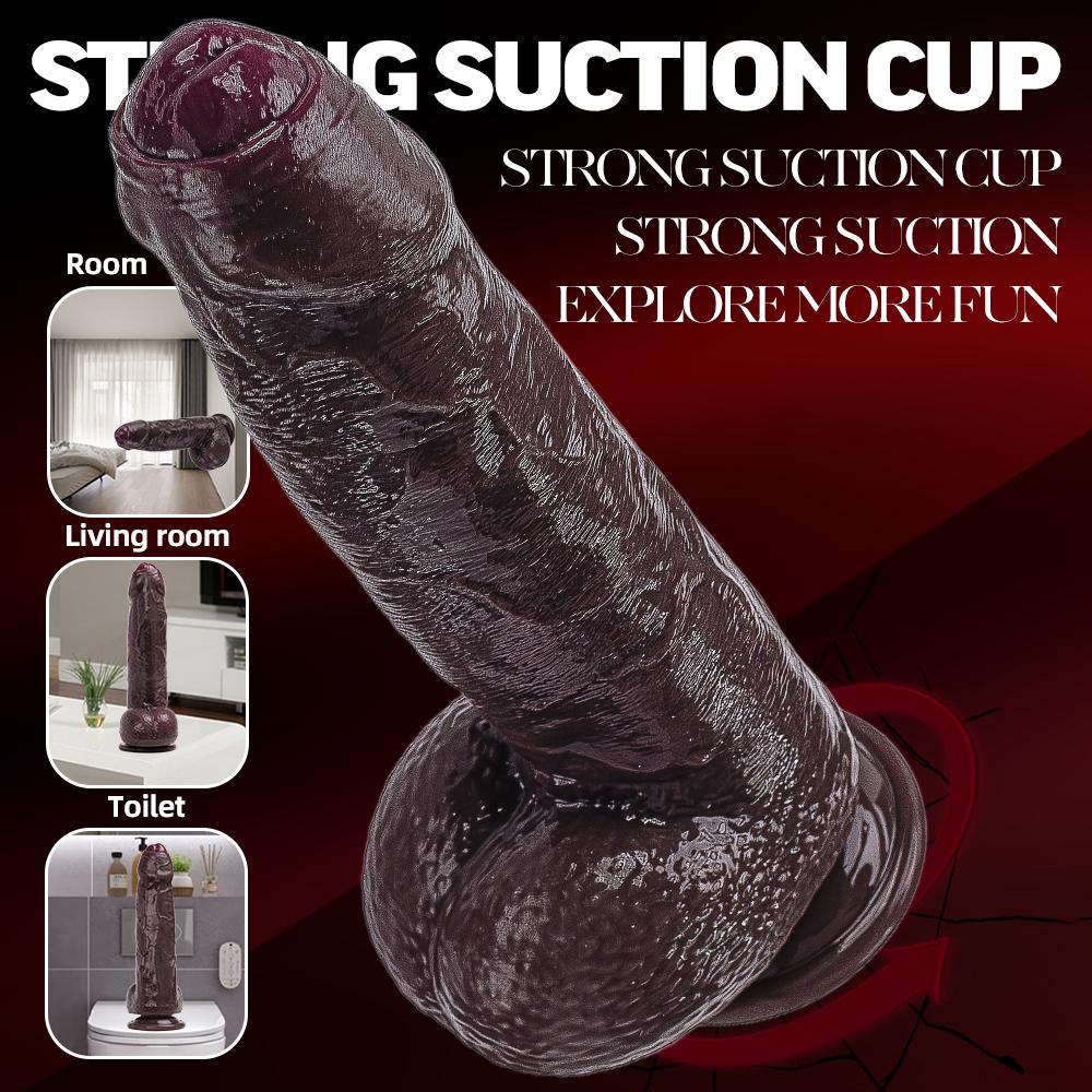 Silicone Dildo Big Penis Clitoral Vaginal Anus Stimulator Intimate Pleasure Vagina Massager Adult Sex Toy For Women Men Couple