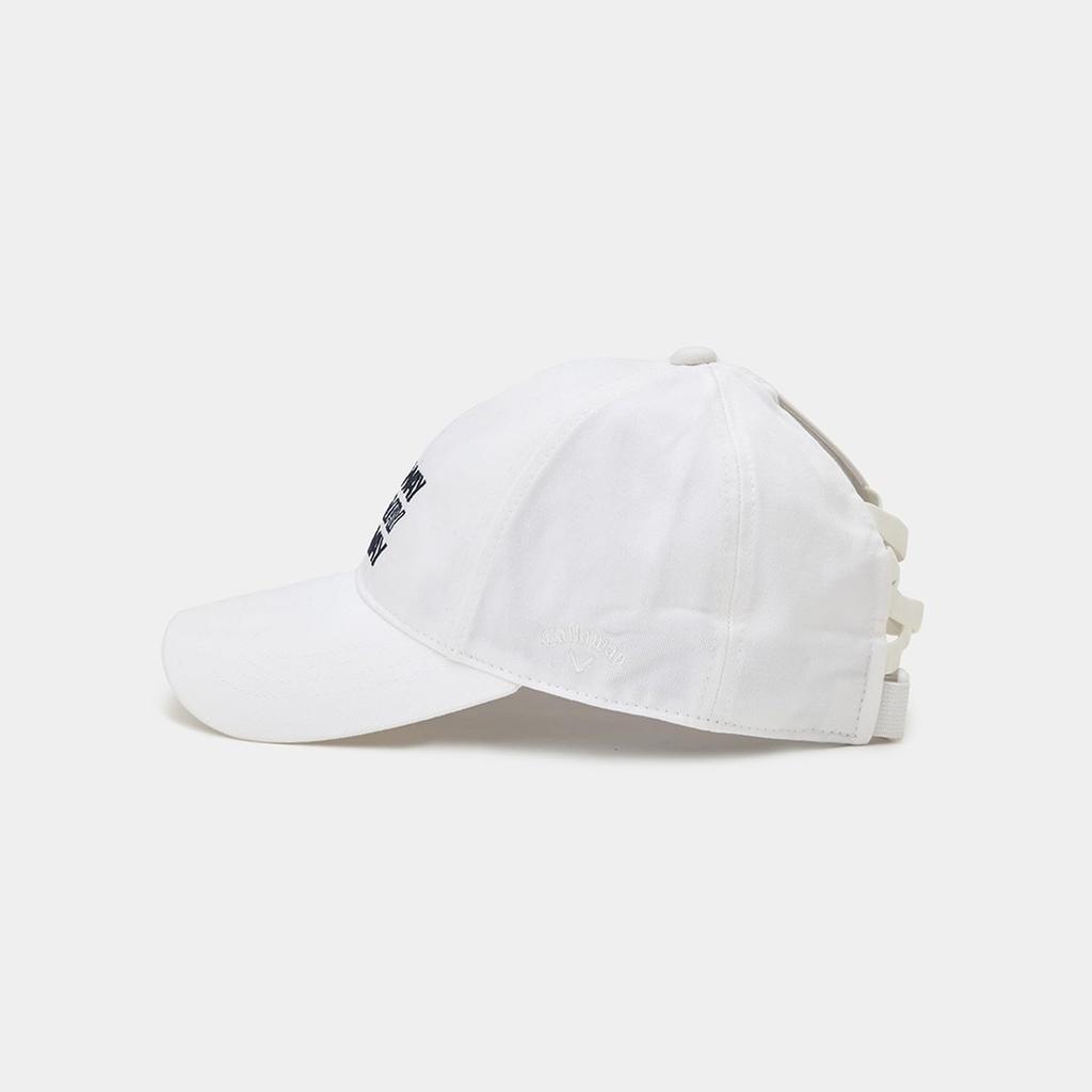 [Callaway] Women's Cap (Ponytail Style, Size Adjustable)  Golf Hat  C24191201 1030White