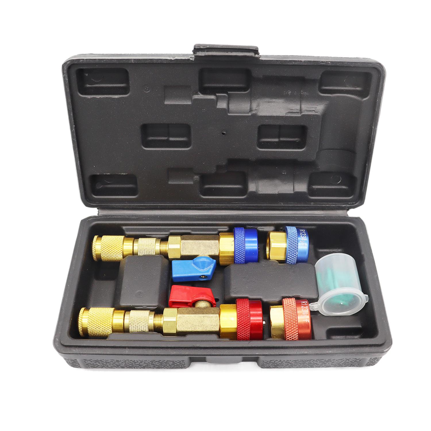 

Инструмент для золотников R134A R1234YF Инструмент для золотников кондиционера Инструмент для удаления золотников Шредера для холодильного оборудования с резиновым уплотнительным кольцом