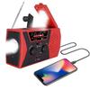 Emergency Solar Hand-Crank Radio with Flashlight and NOAA Alerts
