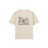 Peulusobeudeolum Pigment Logo Graphic Short Sleeve T-Shirt (Ivory Light)