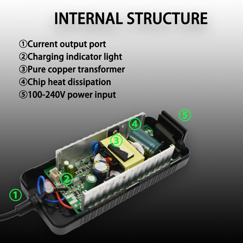 

3.65v lifepo4 charger 5A for 3.2V 3.3V 1S lifepo4 Battery Cell Charger with Clip/Copper nose/XT60/XT90 Plug EU Plug