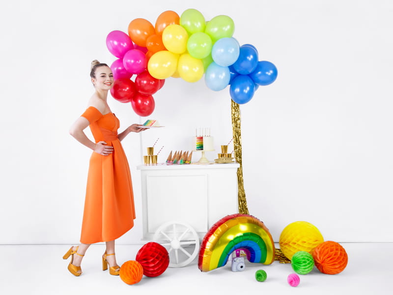 Partydeco Talerzyki Papierowe Gwiazdka Zloty 23Cm / 6 Szt
