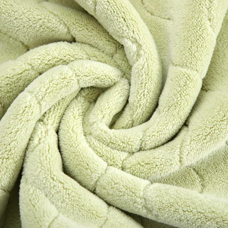 Baby Bath Towel Boys Girls Coral Velvet Cute Soft Absorbent Children Towels for Newborn Kids Washcloth Shower Face Towel 50*25cm