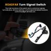 ROADFAR Turn Signal Switch Multi-Function Combination Switch, Push Button, Black, Manual Operation, Fits 2000-2005 Chevy Impala with Cruise Control,