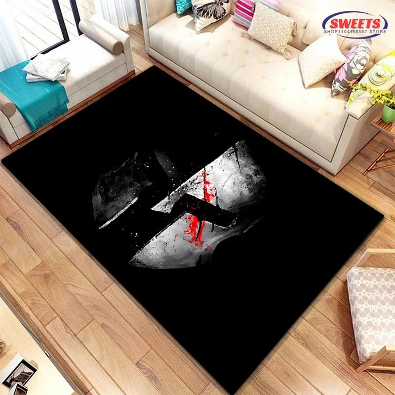 

Spartan Gladiator Logo Carpet 3D HD Printed for Living Room Bedroom Mat Sofa Doormat Floor Rug Anti-slip Decor Durable Mat Gift 160*230cm