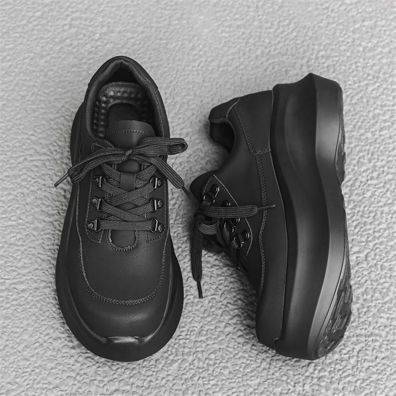 Handsome versatile height-increasing dad shoes Darth Vader fried street trendy shoes ins versatile breathable casual men's shoes 24371-J