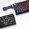 Keycaps traslucidi con stampa laterale 64/74 tasti Love Circuit Profilo Originale Sublimazione Keycap retroilluminato per tastiere meccaniche