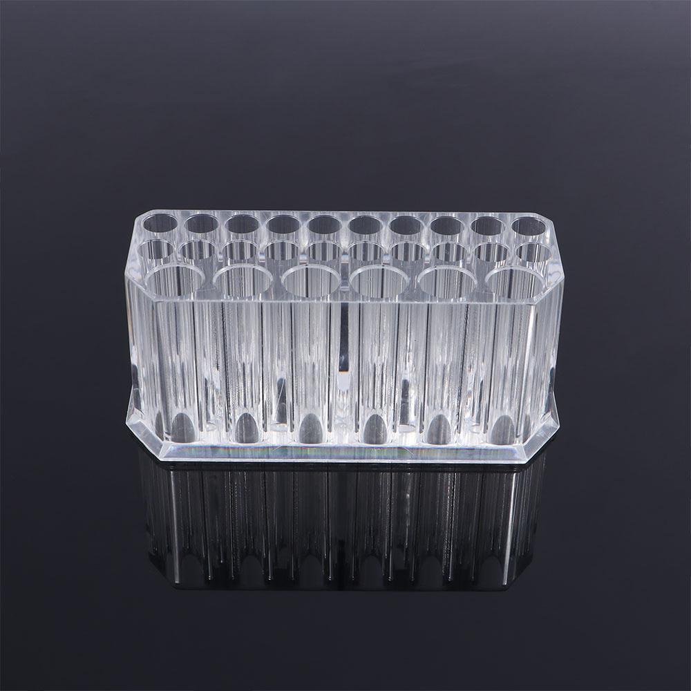 Tidy Pencil Shelf 26 Holes Lipstick Holder  Jewelry Box Cosmetic Organizer Display Stand Makeup Brush Holder Storage Box