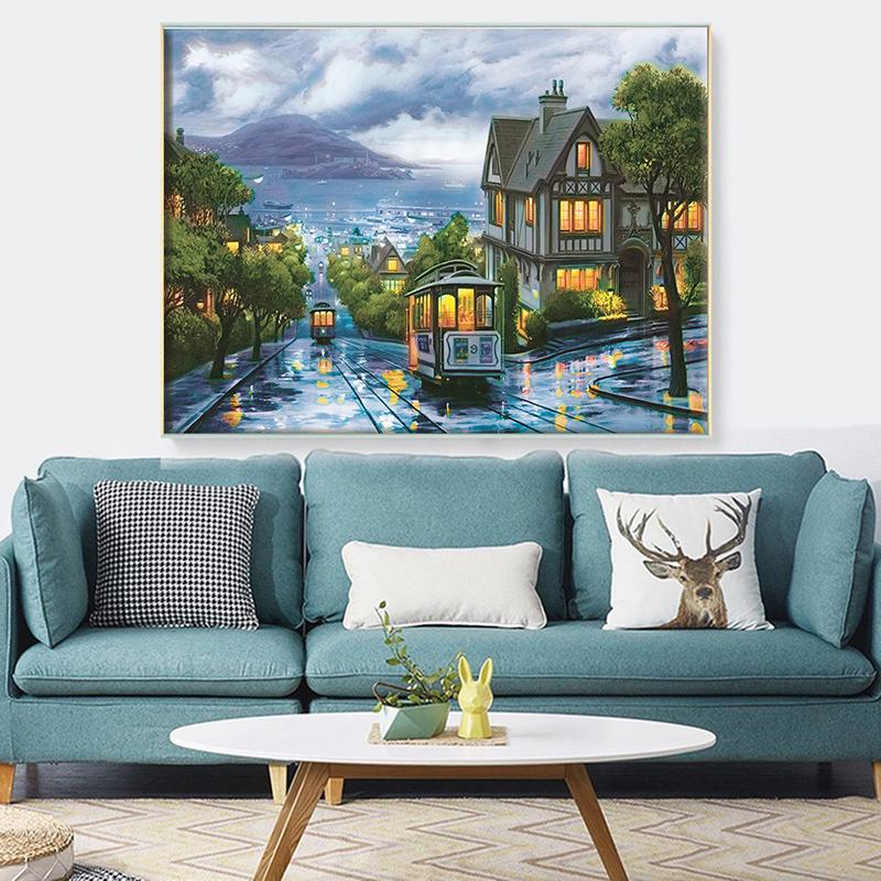 

Волк Алмазная Картина Животные Картины Пейзаж Вышивка Крестом 20X30CM