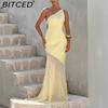 Women's Off-the-Shoulder Sleeveless Backless Dress Fitted and Sensual Lace-Up Mesh Long Gown
