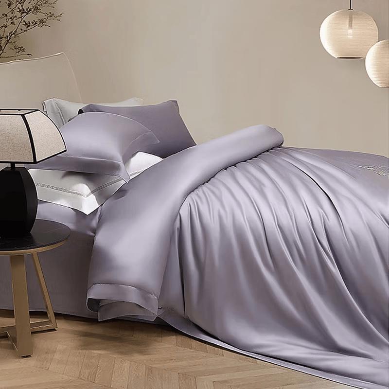 Mercury Home Textiles 60S Long-staple Cotton Embroidered Bedding Set