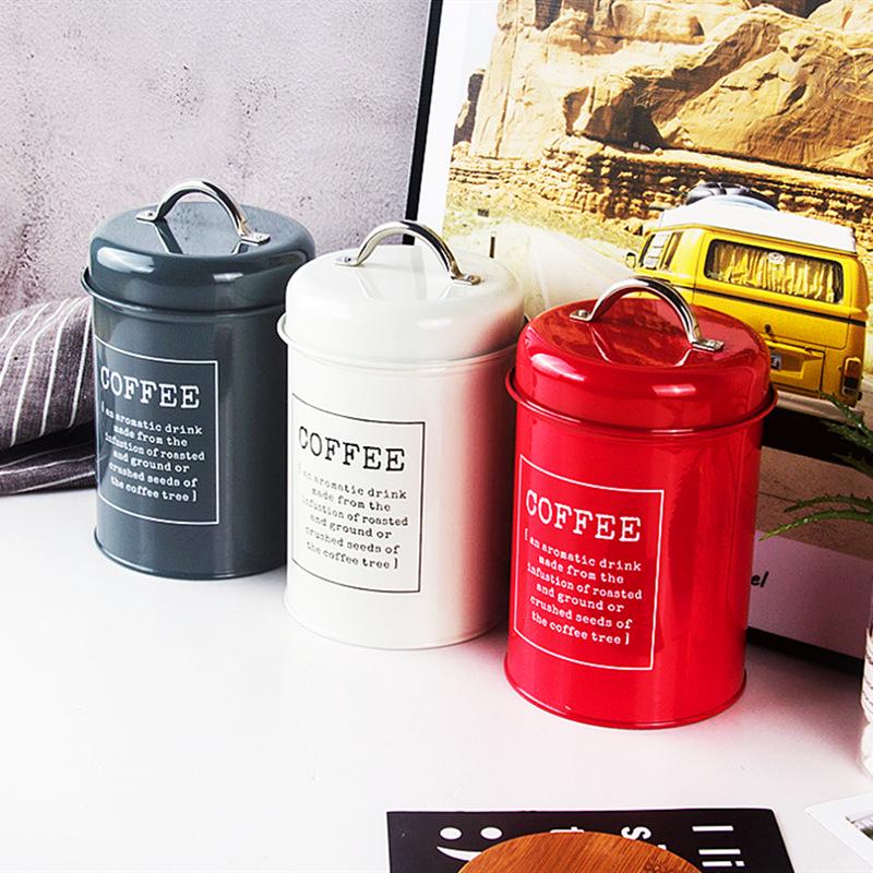 12-Color Metal Sealed Storage Can: Ideal for Coffee, Tea, Snacks, Nuts, Seeds, and Candy