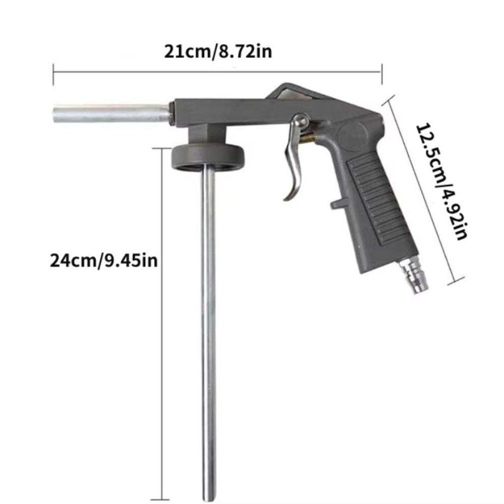 Tragbarer Unterbodenschutzsprüher Hoher Durchfluss Langlebig Lack Luftschlauch Düse Werkzeug LB-09 Auto Fahrgestell Lackierung Beschichtungswerkzeug