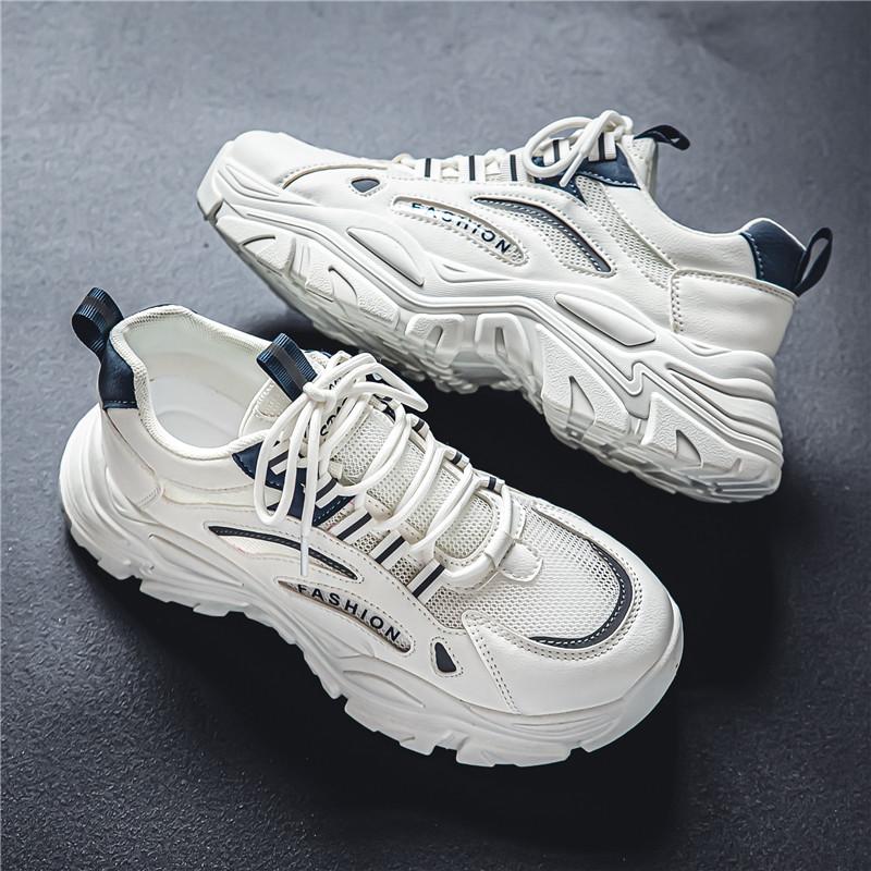 Новые модные мужские туфли Four Seasons Low Top удобные дышащие повседневные кроссовки 39 белый 2673₽
