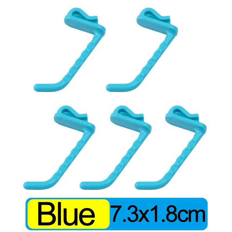 Plastic Mesh Panel Hangers Supermarket Racks Hooks Racking Mesh Display Rack Hooking Wall Hanging Holder Bracket Organizer Tools