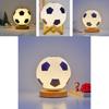 Football Glass Night Lamp Light For Home And Gift Decorations