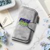 Fashion Long Wallet Break The Rules Print Portable Card Holder Casual FOREVER Purse for Daily Use