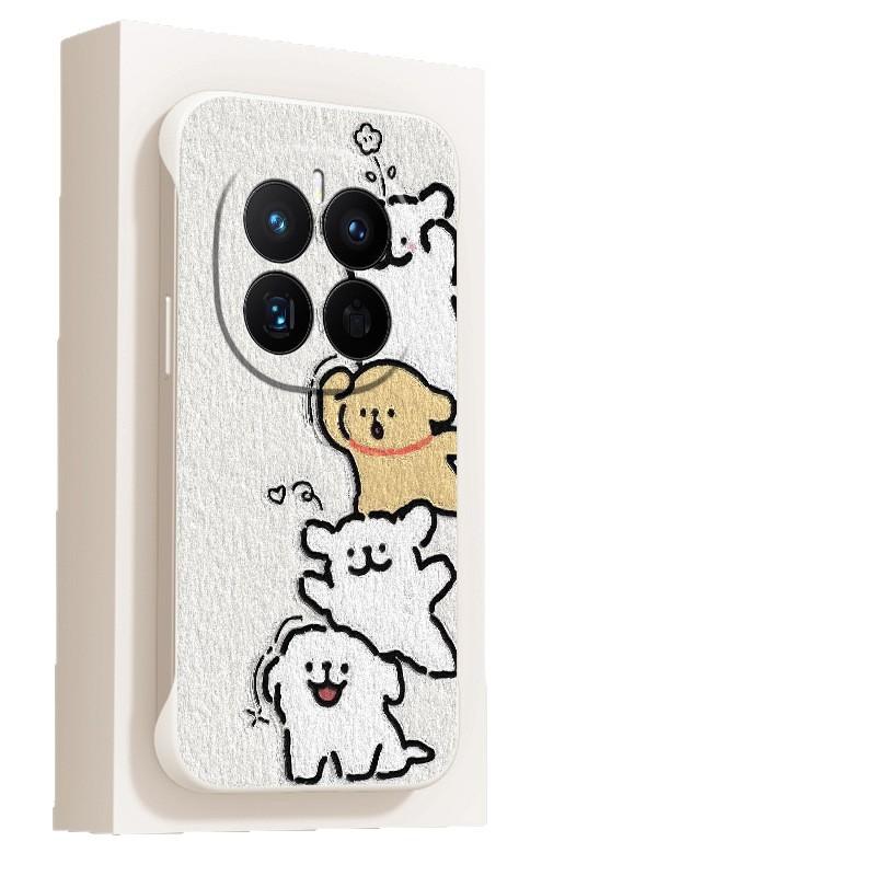 Oil painting puppy is suitable for Honor magic8 mobile phone case magic7pro borderless new honormagic6 card
