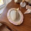 Romantic Pocket Mirror European Style Mini Relief Mirror  Home Decor