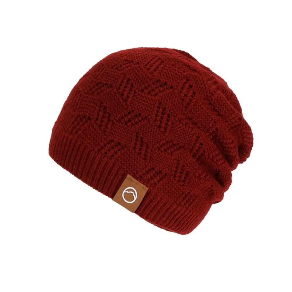 Ear Protection Warm Beanie Hat Windproof Fleece Lined Knitted Cap Fashion Knit Beanie Camping