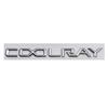 COOLRAY letterová nálepka na auto Pro Geely coolray upravené černé personalizované logo zadní víko kufru boční dveře kufru díly