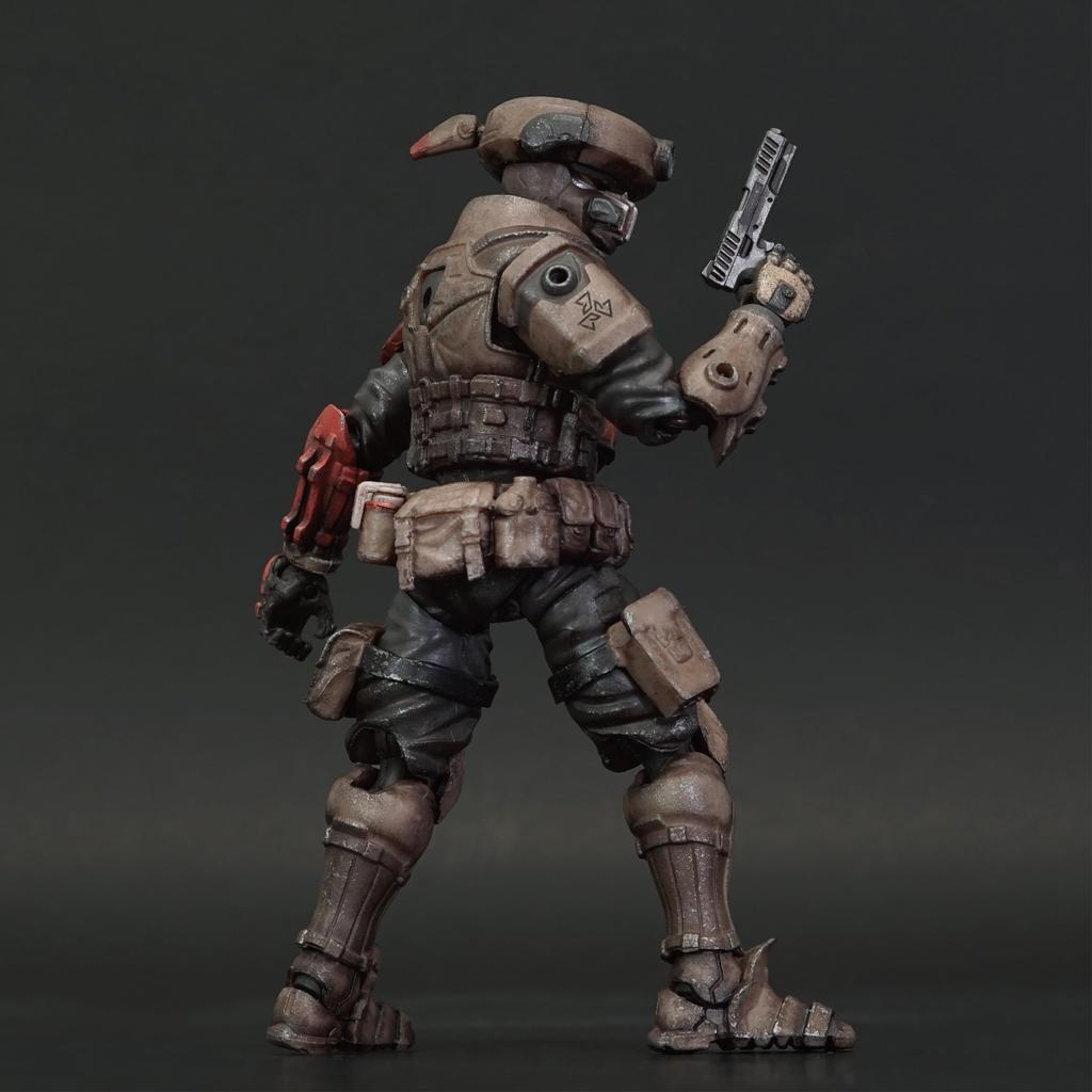 TOYS ALLIANCE LIMITED FAV A108 Red Crow Ashikaru v měřítku ABS pohyblivá figurka "Acid Rain" 1/18