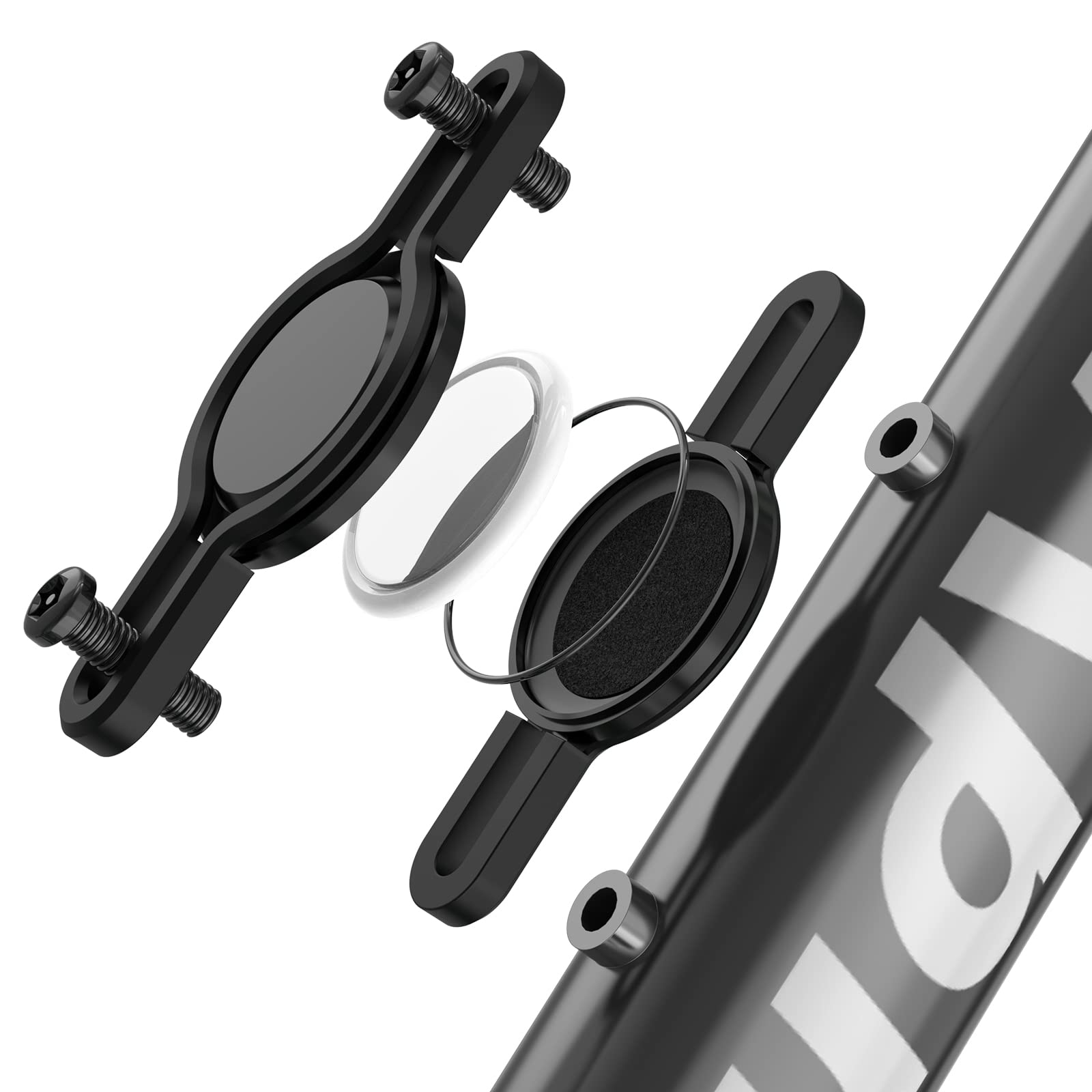 

Крепление CloudValley Airtag для скрытого GPS-трекера для велосипеда, противоугонный держатель из алюминиевого сплава, водонепроницаемая защитная крышка из твердого ПК для велосипедной фляги