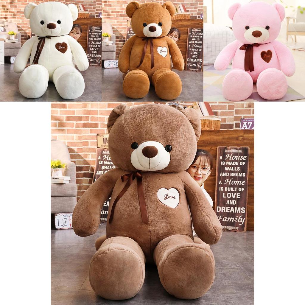 Teddy Bear Plush Doll Rose Velvet Ce Certified Giant Gift For Girlfriend Decor