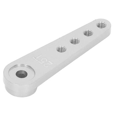 Braț Servo 18 110 Universal Alungit 25T O Singură Parte Direcție Corn Servo Aluminiu Argintiu